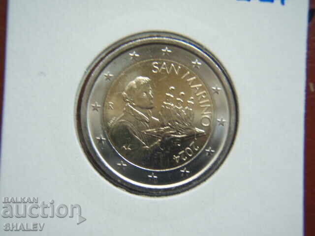 2 Euro 2024 San Marino - Unc with price 8.89 BGN | € 4.55 2 Euro 2024 San Marino - Unc with price 8.89 BGN | € 4.55