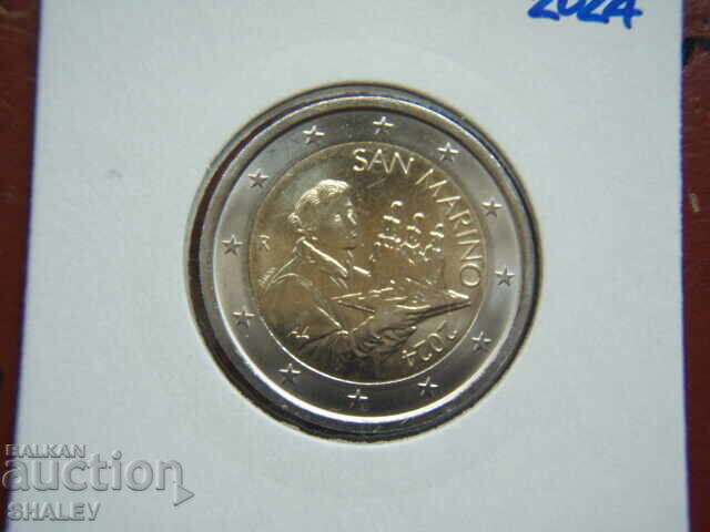 Delivery of 2 Euro 2024 San Marino - Unc
