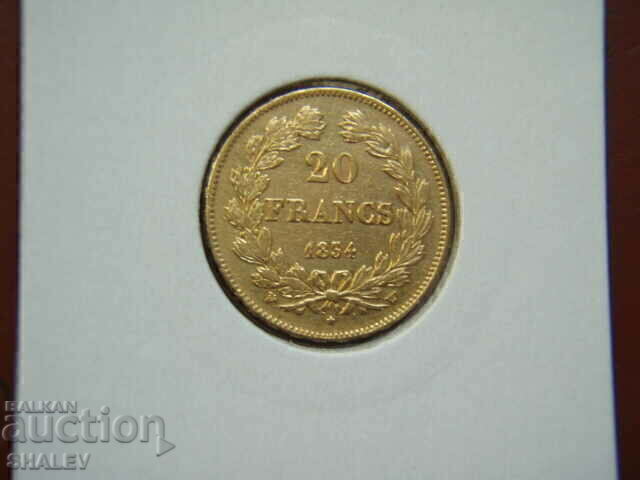 20 Francs 1834 W France - AU (Gold) with price 1795.89 BGN | € 918.22 20 Francs 1834 W France - AU (Gold) with price 1795.89 BGN | € 918.22