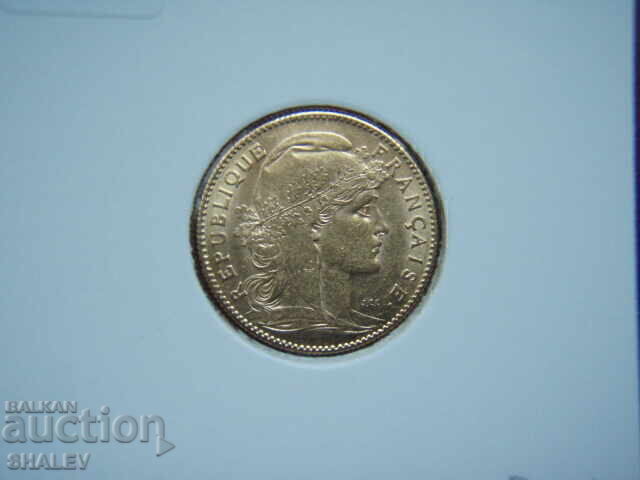 10 franci 1911 Franța /1/- XF/AU (aur) - 5