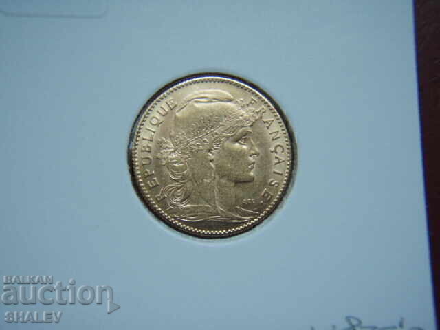 10 franci 1911 Franța /1/- XF/AU (aur) - 6
