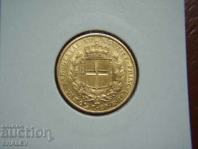 Delivery of 20 Lire 1836 Sardinia / Italy - XF/AU (gold) Delivery of 20 Lire 1836 Sardinia / Italy - XF/AU (gold)