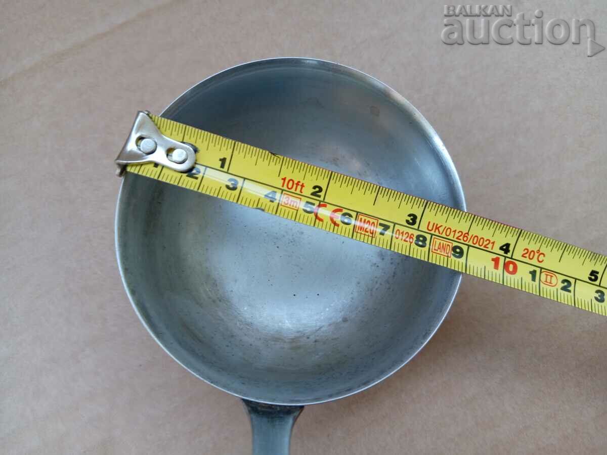 Old stainless steel spoon, ladle early social, NRB - 6 Old stainless steel spoon, ladle early social, NRB - 6