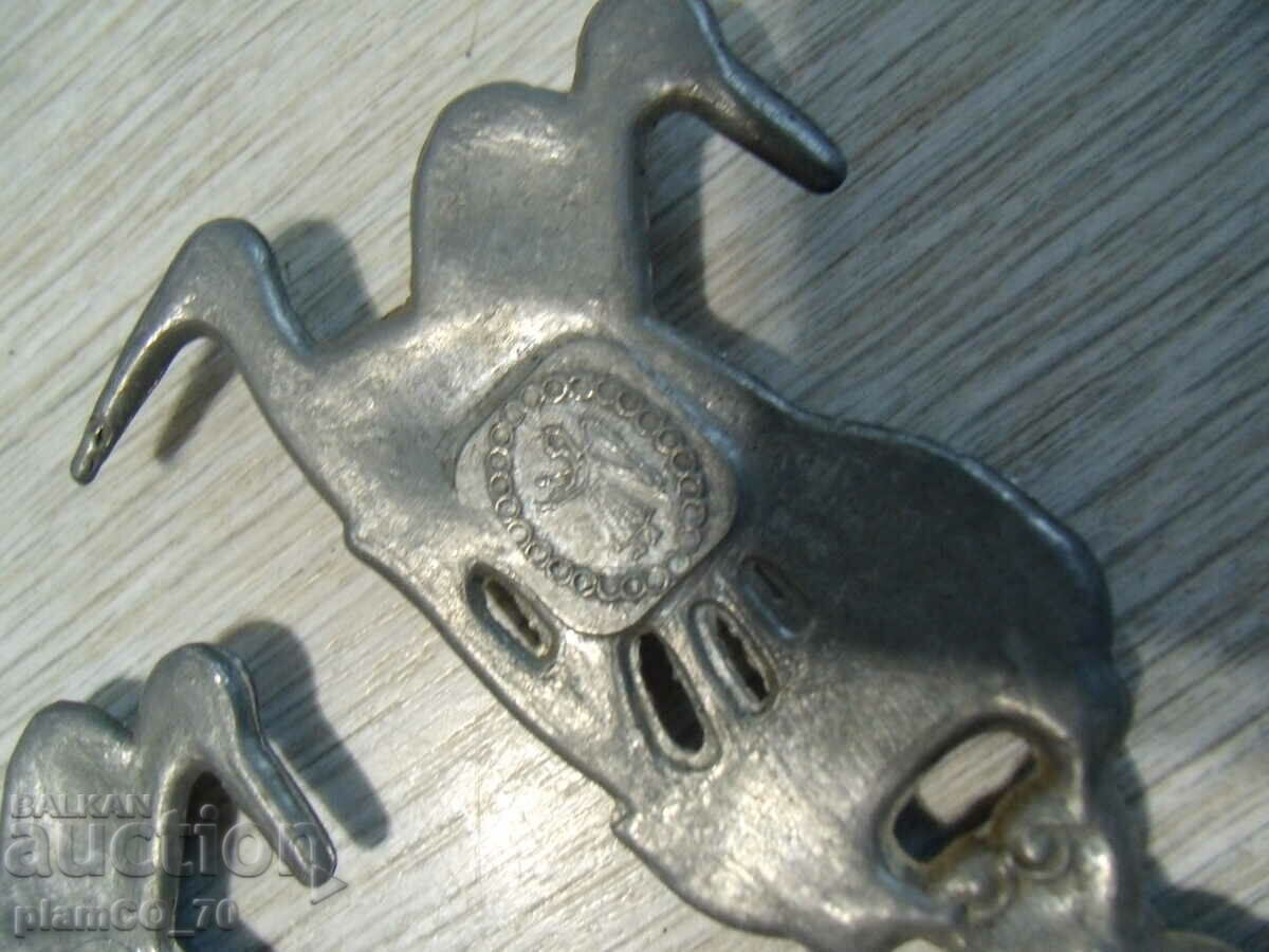 Nr.*7710 linguri vechi din metal/coton - set 6 piese - 5 Nr.*7710 linguri vechi din metal/coton - set 6 piese - 5