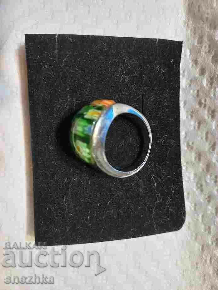 Jewelry - ring Murano green with price 20.00 BGN | € 10.23 Jewelry - ring Murano green with price 20.00 BGN | € 10.23