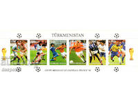 1997 Turkmenistan. World Cup in football. ILLEGAL STAMP.