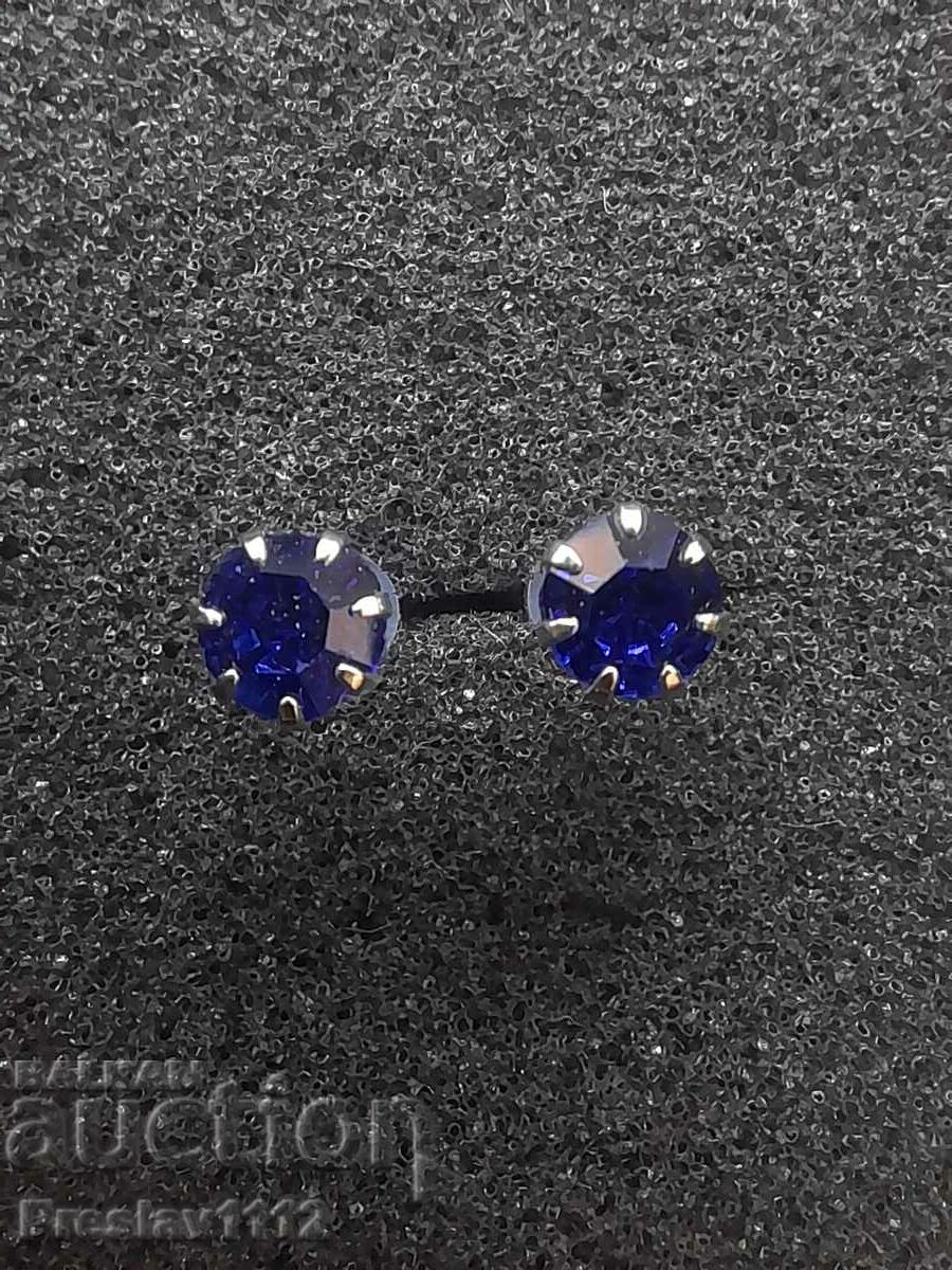 Σκουλαρίκια τιτανίου με Tanzanite 1,70ct