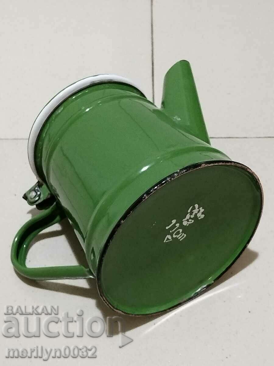 Enameled teapot from sotsa vessel with enamel kana cezve - 5 Enameled teapot from sotsa vessel with enamel kana cezve - 5
