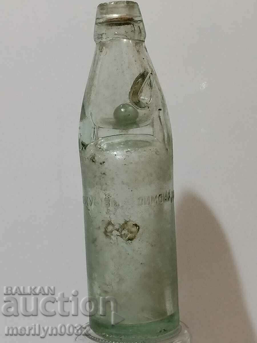 Бутилка с топче, соденче, шише от лимонада с цена 75.00 лв. | € 38.35 Бутилка с топче, соденче, шише от лимонада с цена 75.00 лв. | € 38.35