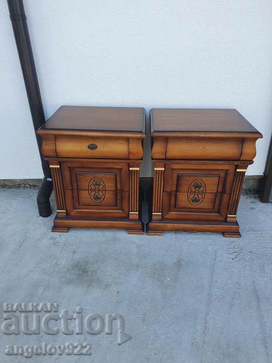 Beautiful solid wood bedside tables!