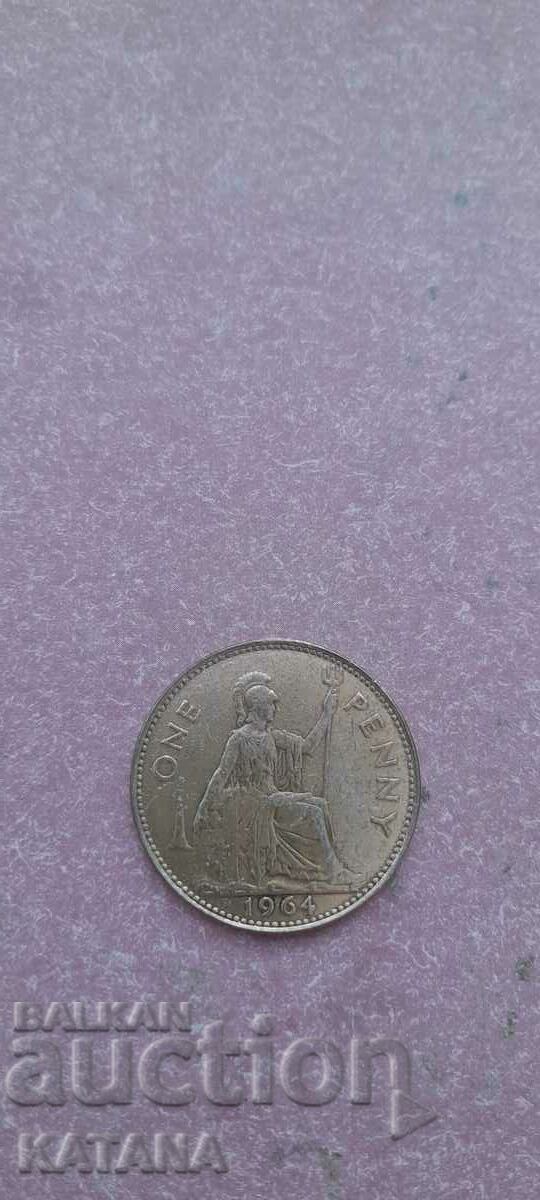 One penny 1964