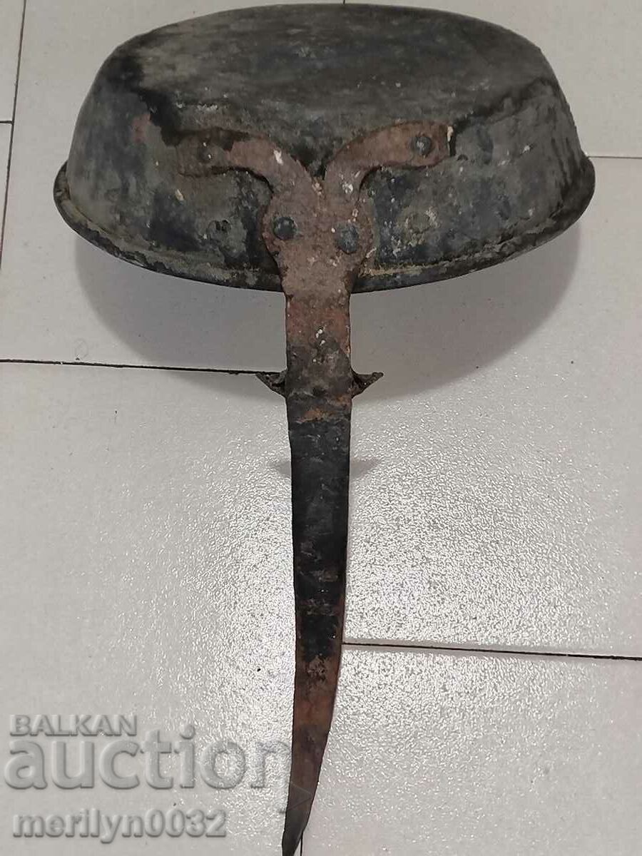 Old copper pan, copper, tray, copper vessel - 5