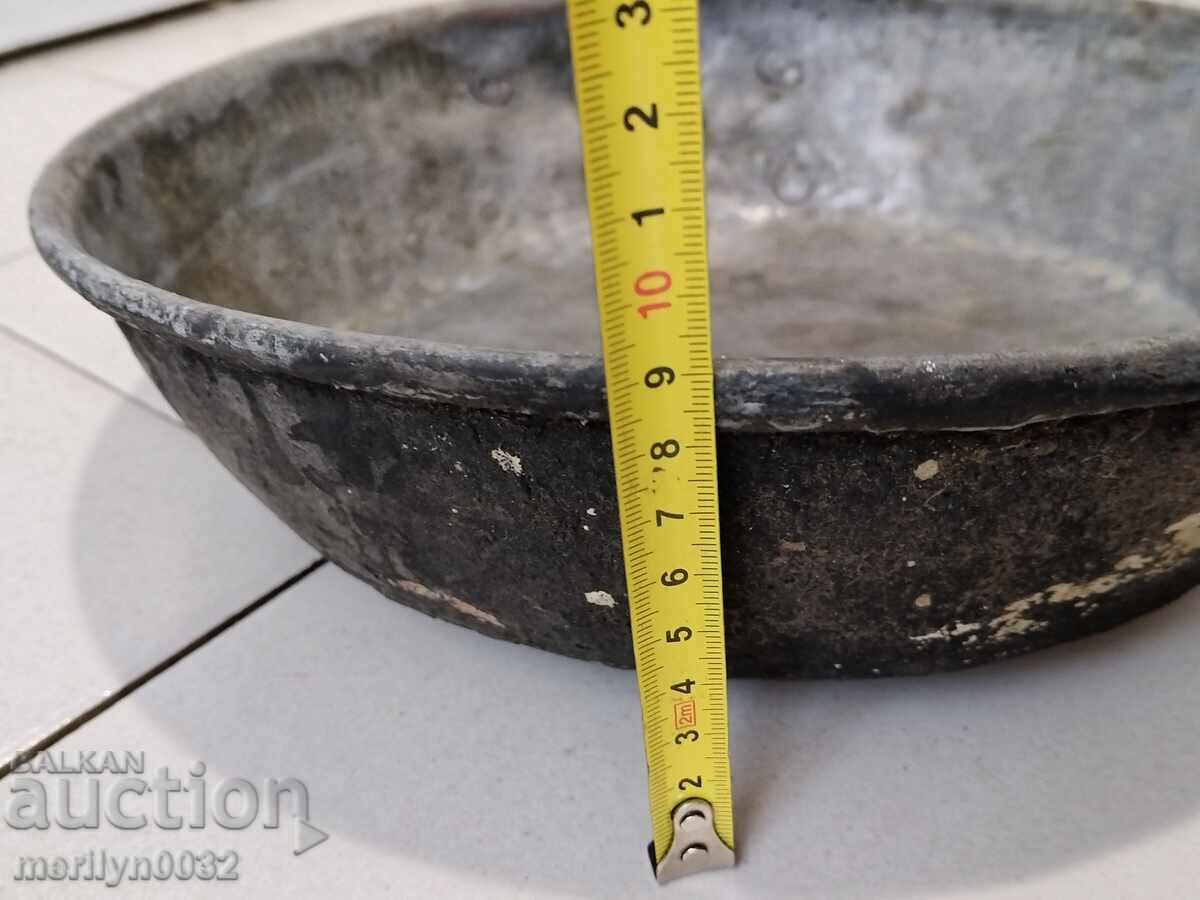 Old copper pan, copper, tray, copper vessel - 7