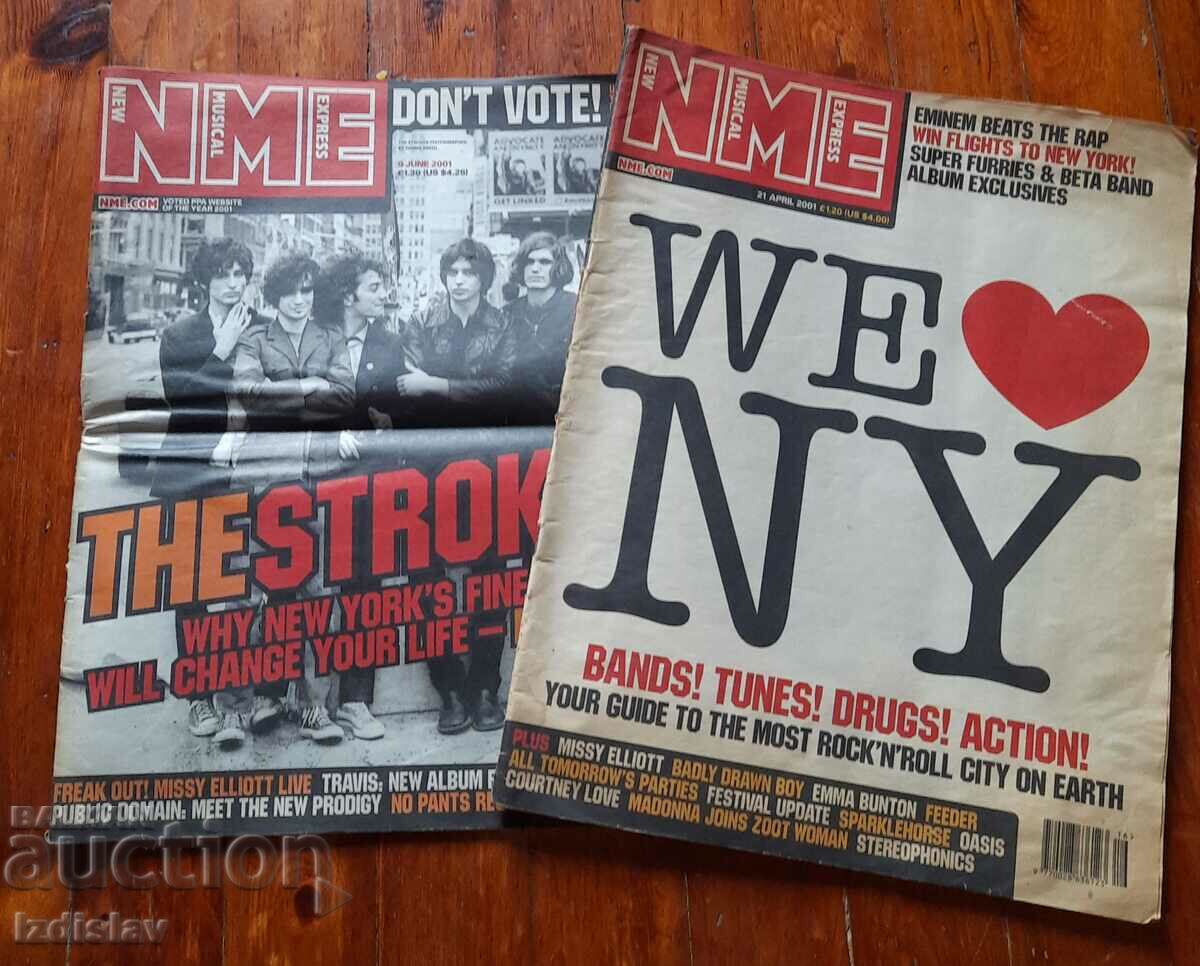 Two issues of NME