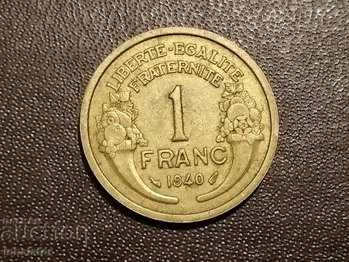 1940 1 franc