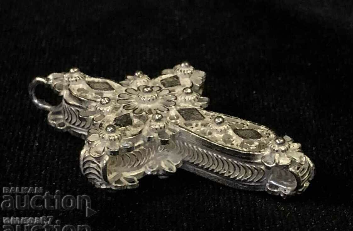 Filigree double-sided cross - 6