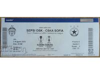 Bilet fotbal Sepsi-CSKA, 03.08.2023