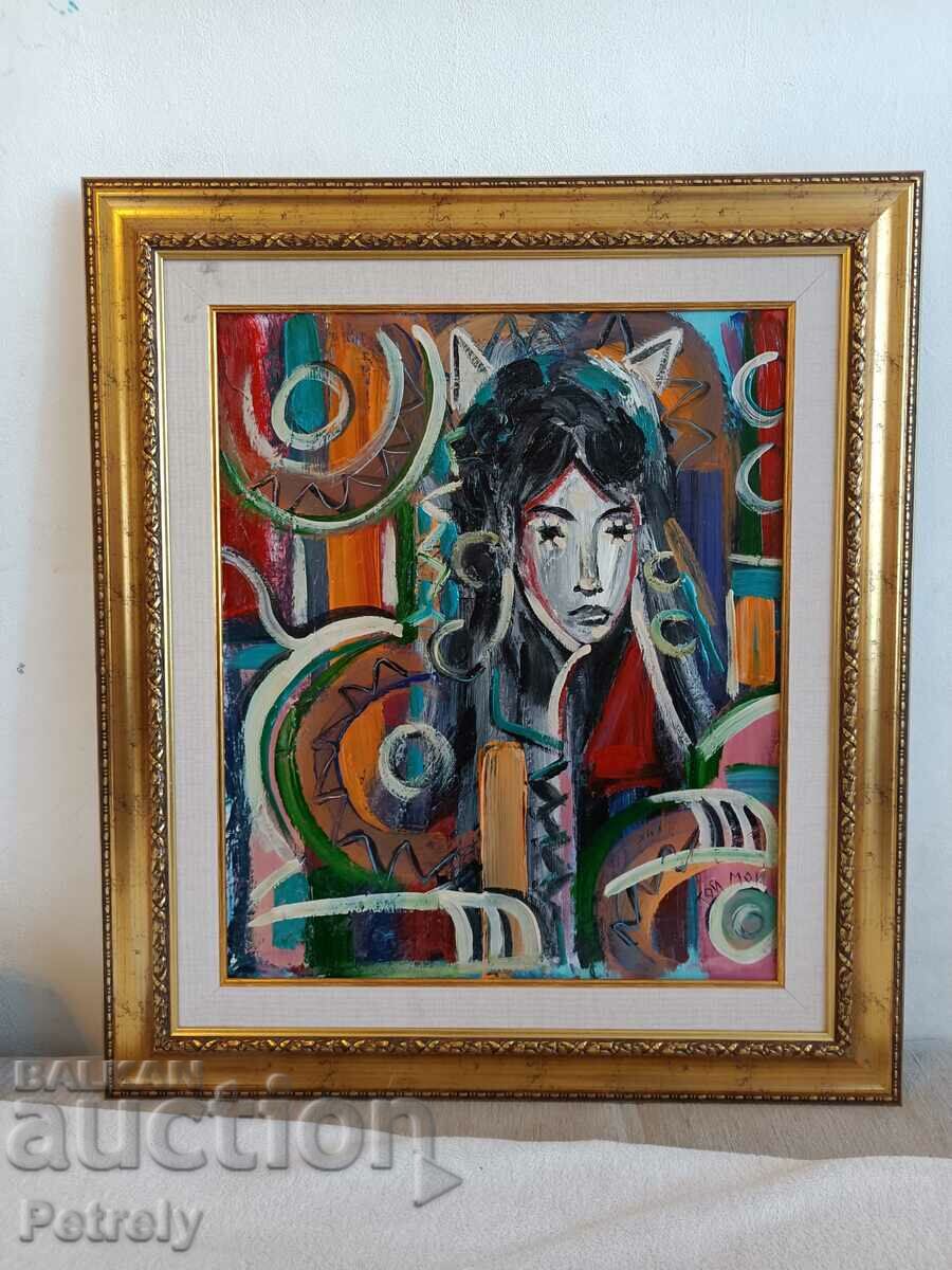 Oil painting with price 300.00 BGN | € 153.39 Oil painting with price 300.00 BGN | € 153.39