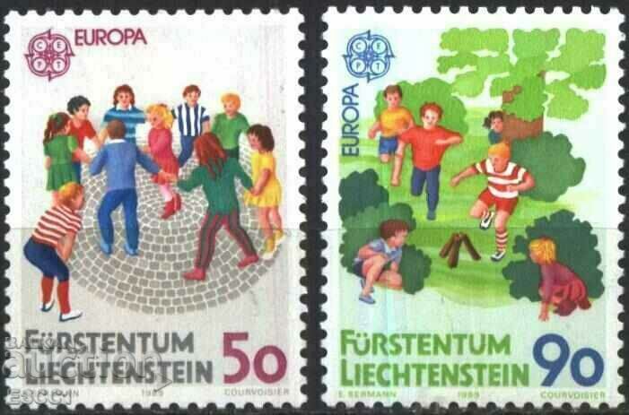 Clean Stamps Europe SEP 1989 από το Λιχτενστάιν