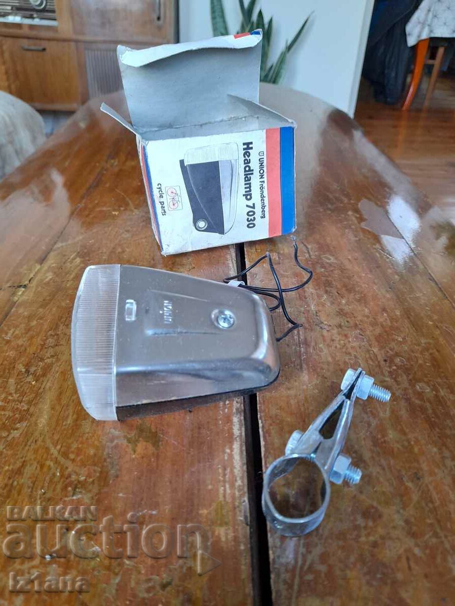 Old bike headlight, Union bike with price 43.00 BGN | € 21.99