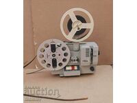 Retro projector Rus with leather case