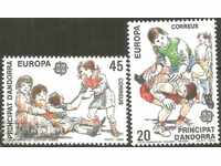 Clear Stamps Europe SEP 1989 from Andorra