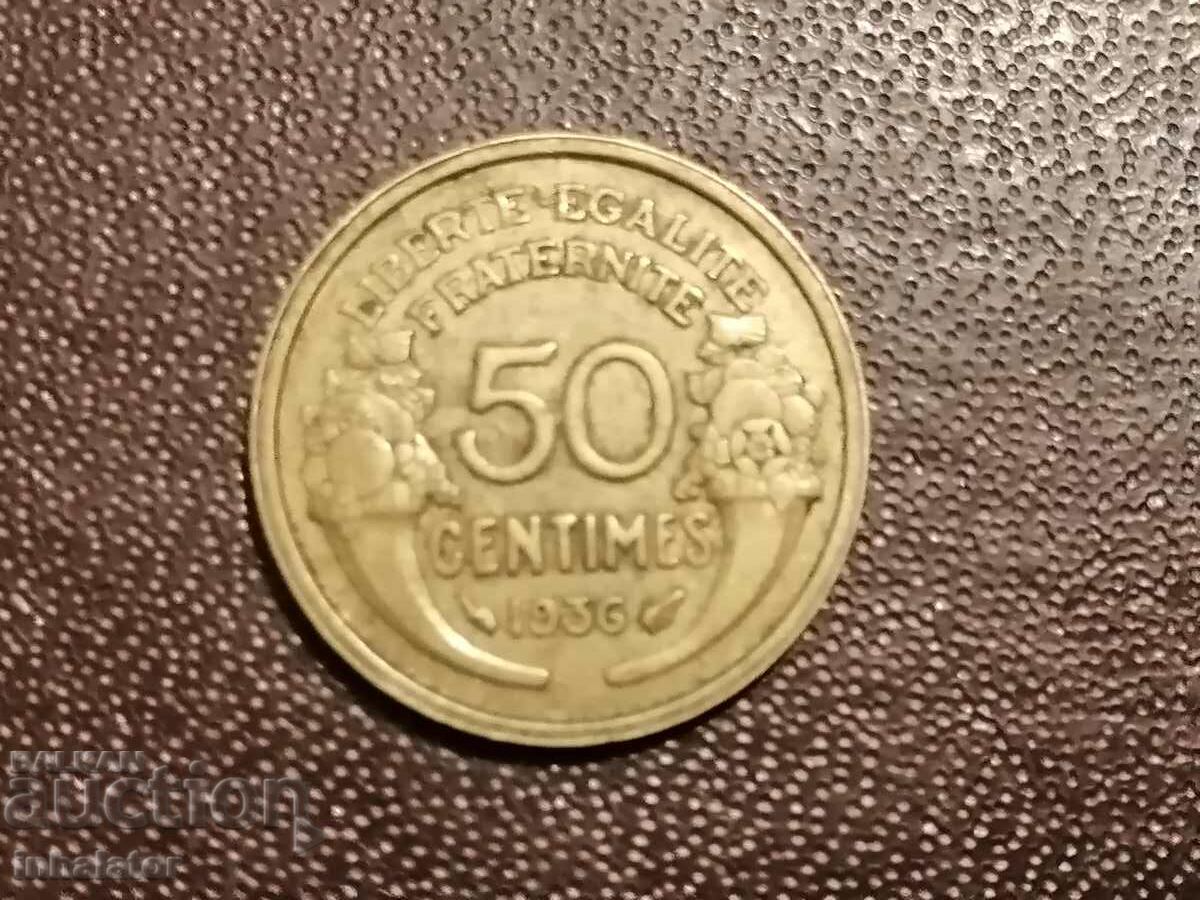 1936 50 centimes