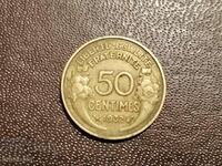 1932 year 50 centimes