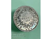 5 francs 1849, France - silver coin