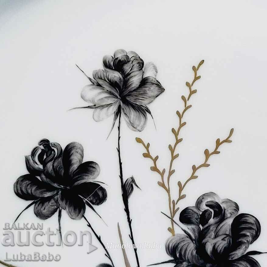 Tirschenreuth hand painted porcelain plate. with price 45.00 BGN | € 23.01 Tirschenreuth hand painted porcelain plate. with price 45.00 BGN | € 23.01