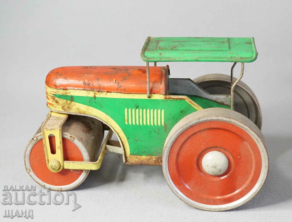 PIKO MECHANIK Old metal mechanical toy roller model