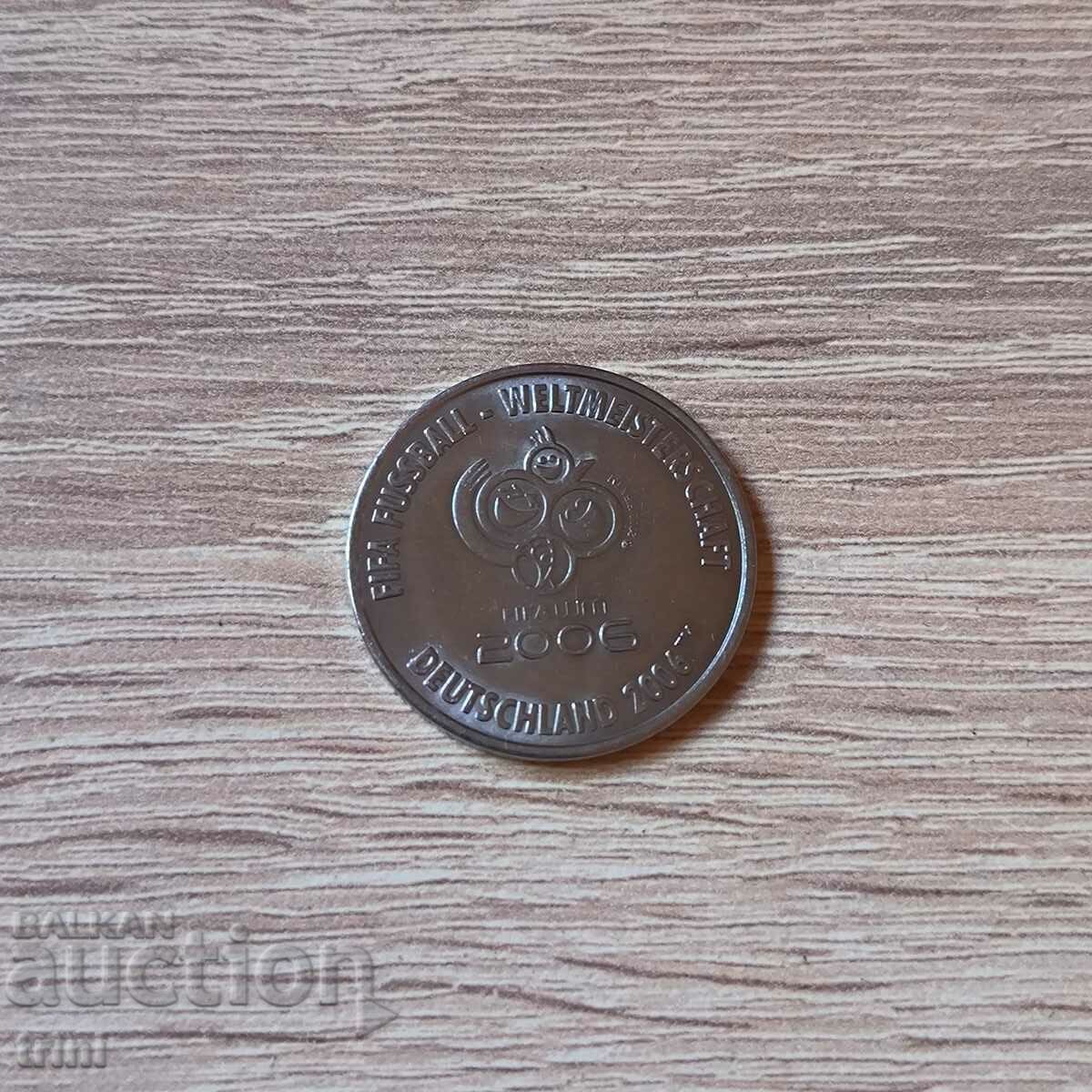 Token FIFA World Cup 2006 FR Germany with price 7.00 BGN | € 3.58