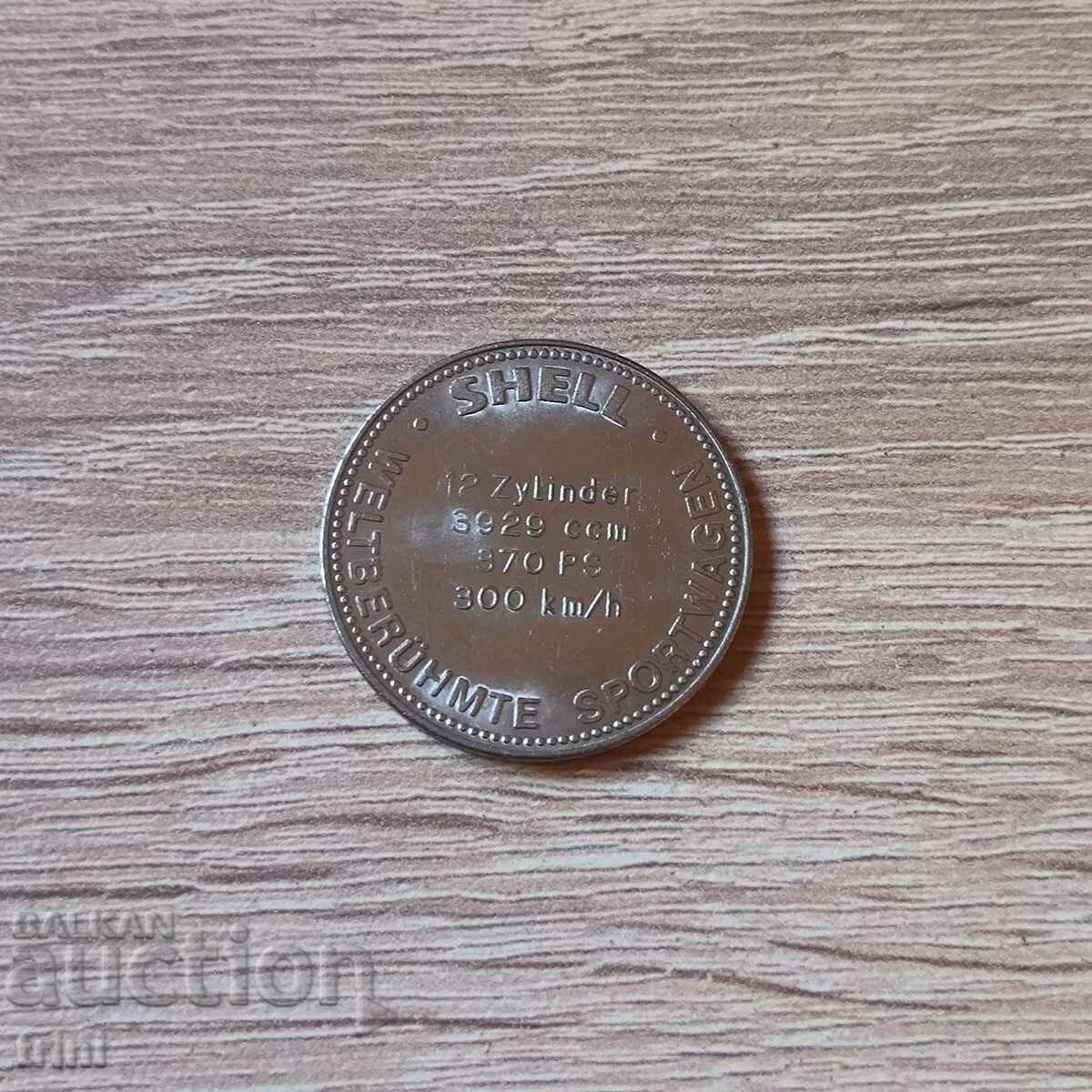 Shell token Famous sports cars Germany with price 10.00 BGN | € 5.11 Shell token Famous sports cars Germany with price 10.00 BGN | € 5.11