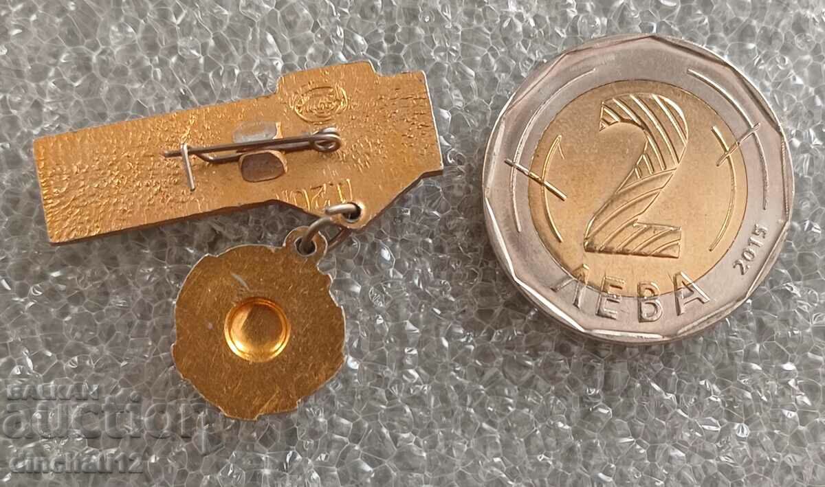 Badge. Rostov-on-Don - USSR Order of Lenin city with price 5.00 BGN | € 2.56