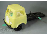 Old plastic toy truck model 33 cm