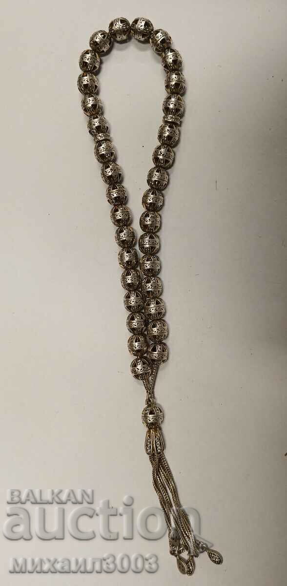 SILVER ROSARY 46.25 GRAMS