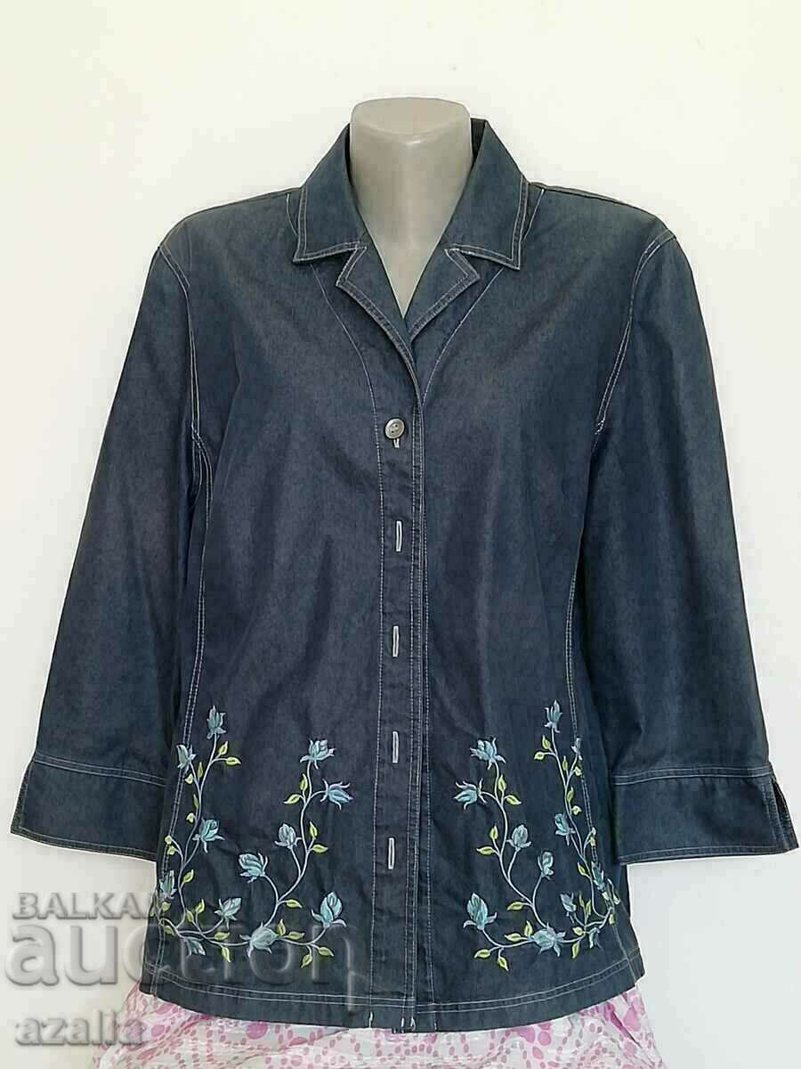 Women's denim shirt size 44