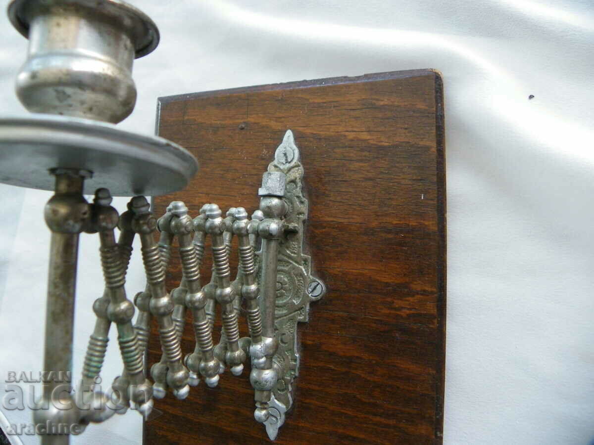 Auction Vintage Wall Extendable Candle Holder Auction Vintage Wall Extendable Candle Holder