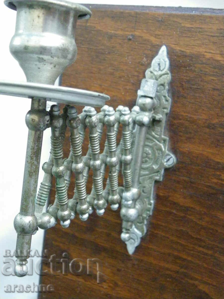 Vintage Wall Extendable Candle Holder - 5 Vintage Wall Extendable Candle Holder - 5