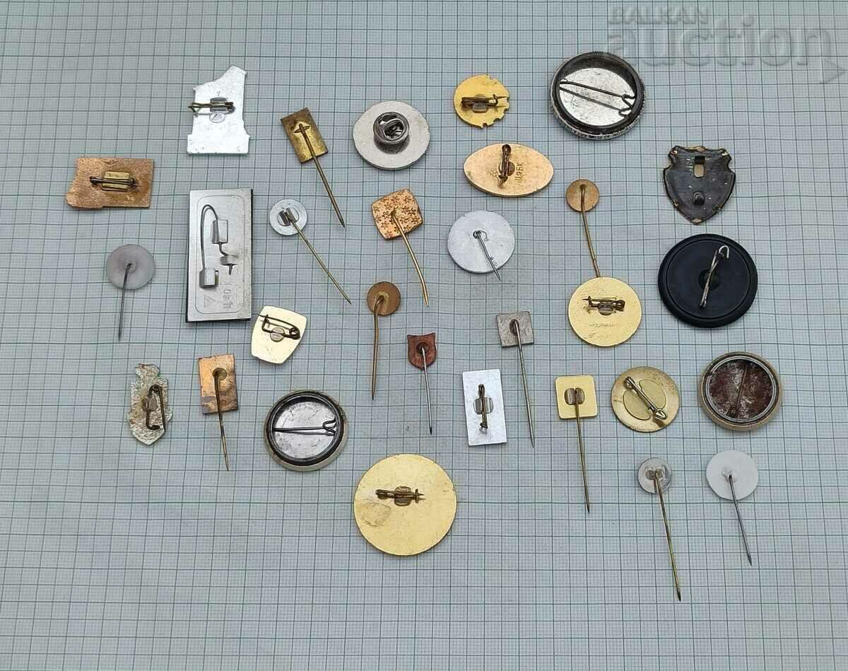 MISCELLANEOUS BADGES LOT 30 PCS with price 9.00 BGN | € 4.60 MISCELLANEOUS BADGES LOT 30 PCS with price 9.00 BGN | € 4.60