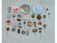 MISCELLANEOUS BADGES LOT 30 PCS