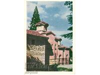 Old card - art - Boyan church, General view