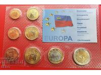 Liechtenstein - SET de 8 monede euro dovada 2004