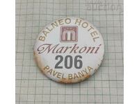 PAVEL BATH BALNEO HOTEL MARKONI LOGO BADGE