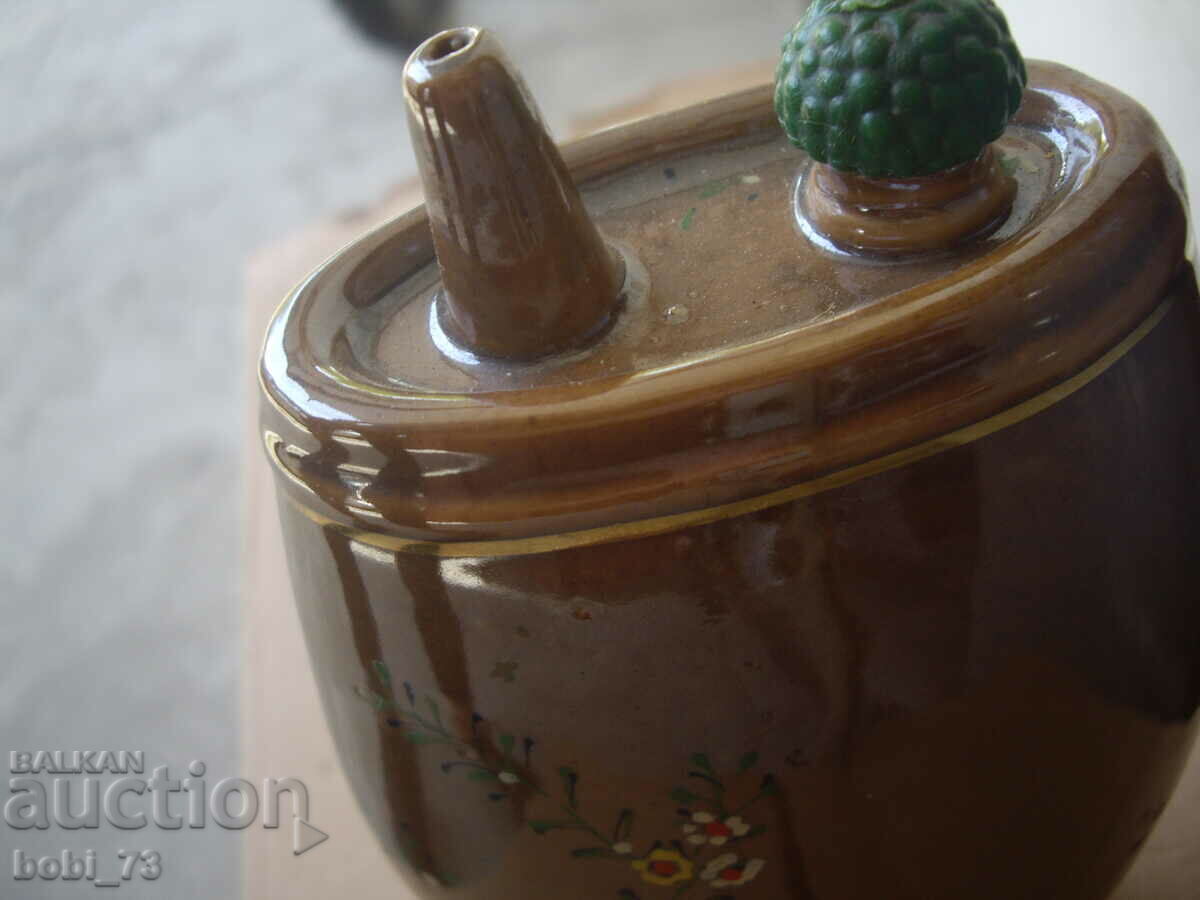 Old ceramic stool. - 5