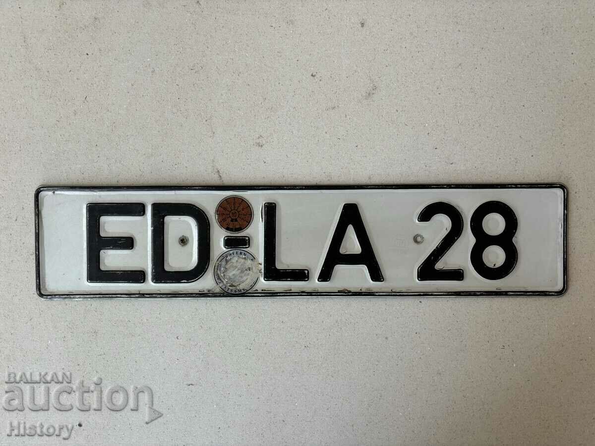 Registration number