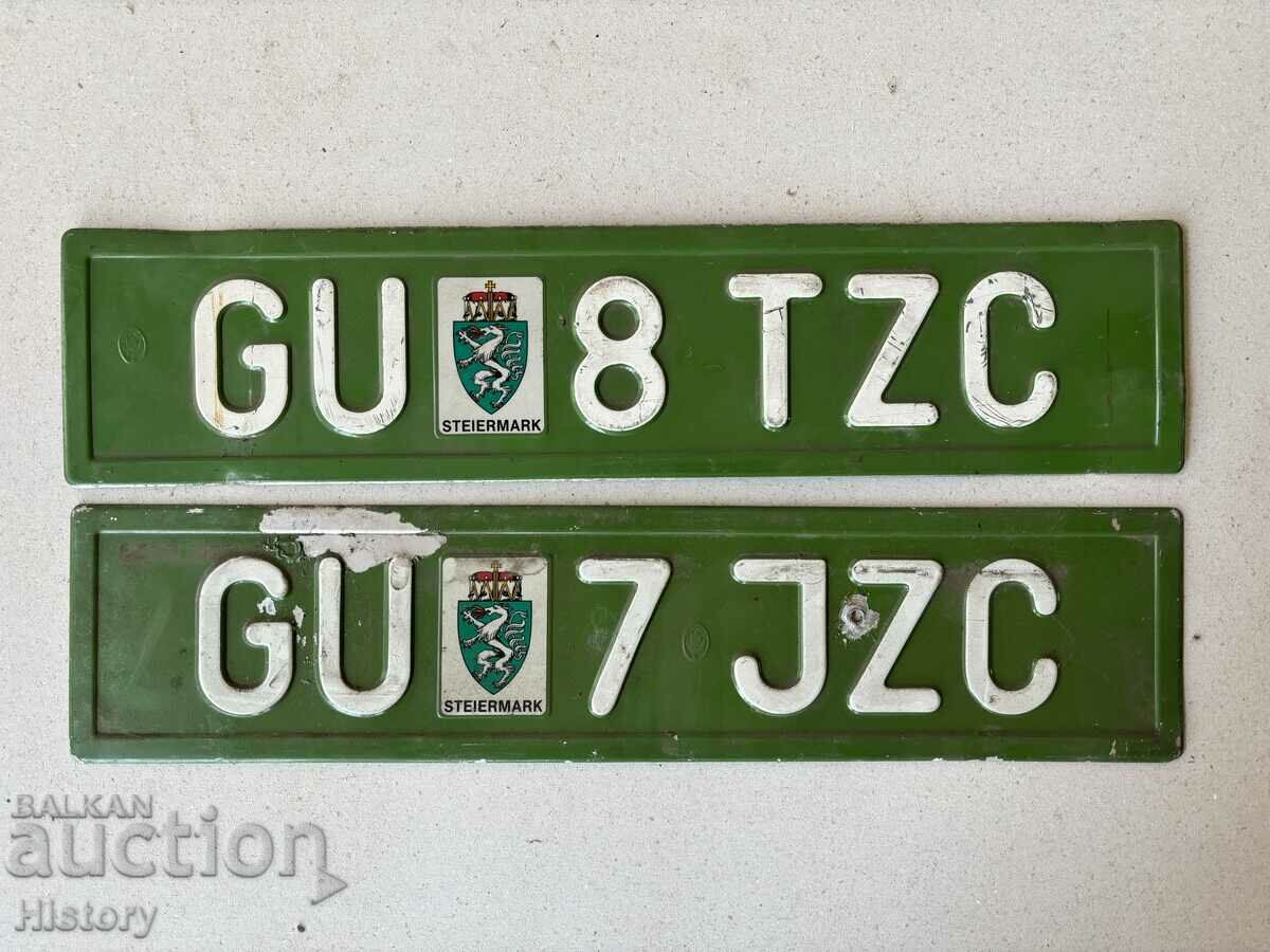 Registration numbers