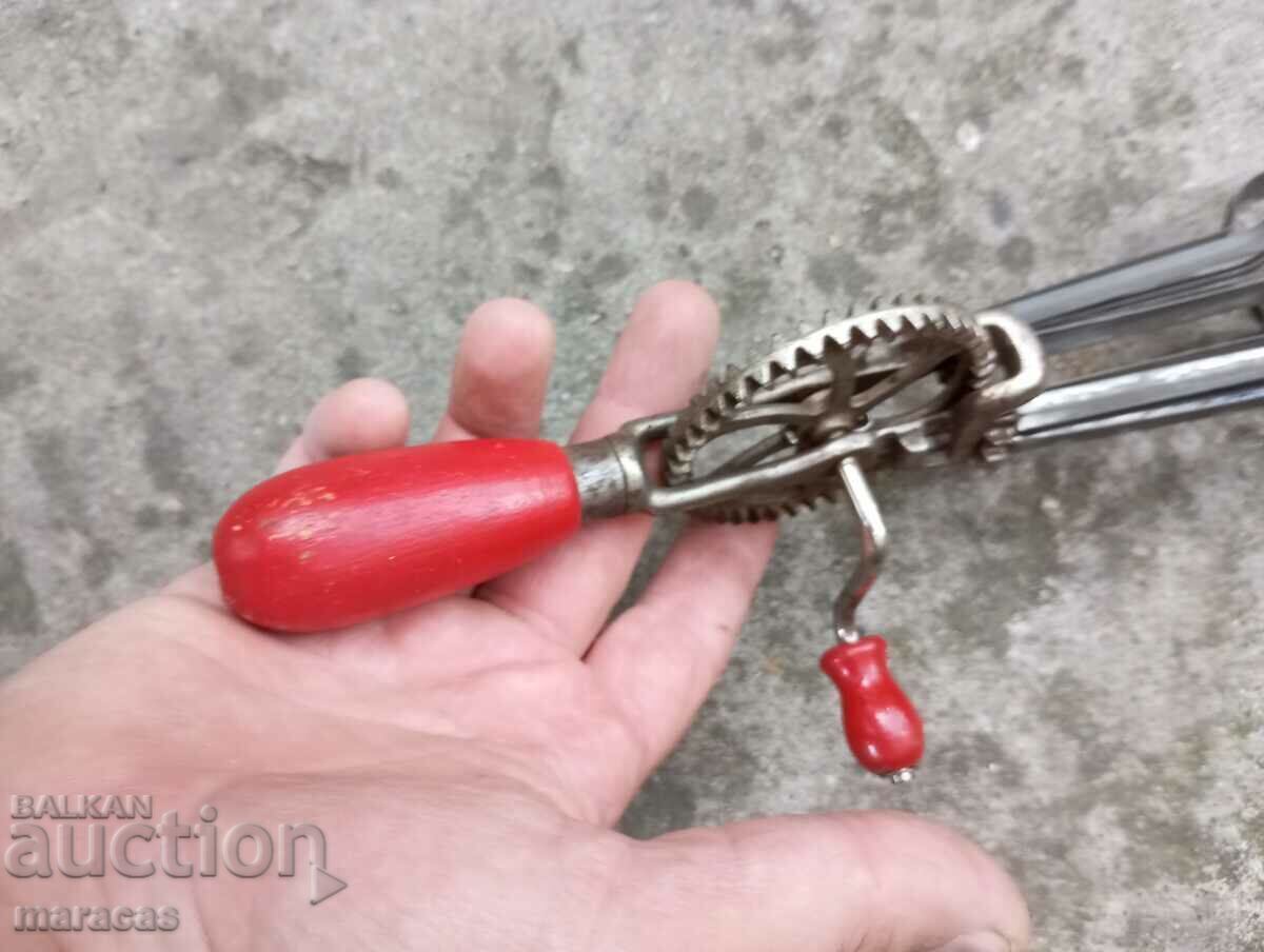 Auction Old metal mixer Auction Old metal mixer