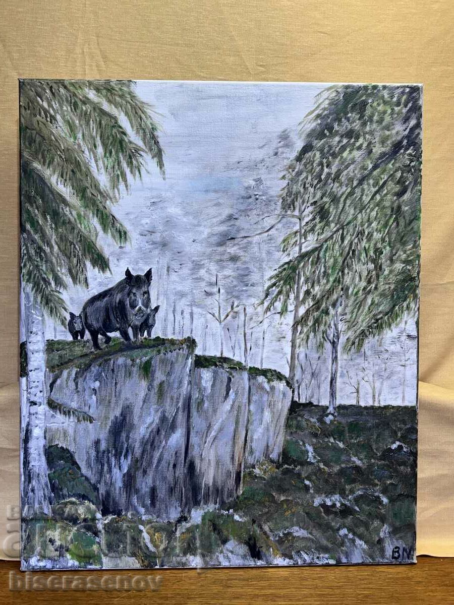 Original painting oil on canvas