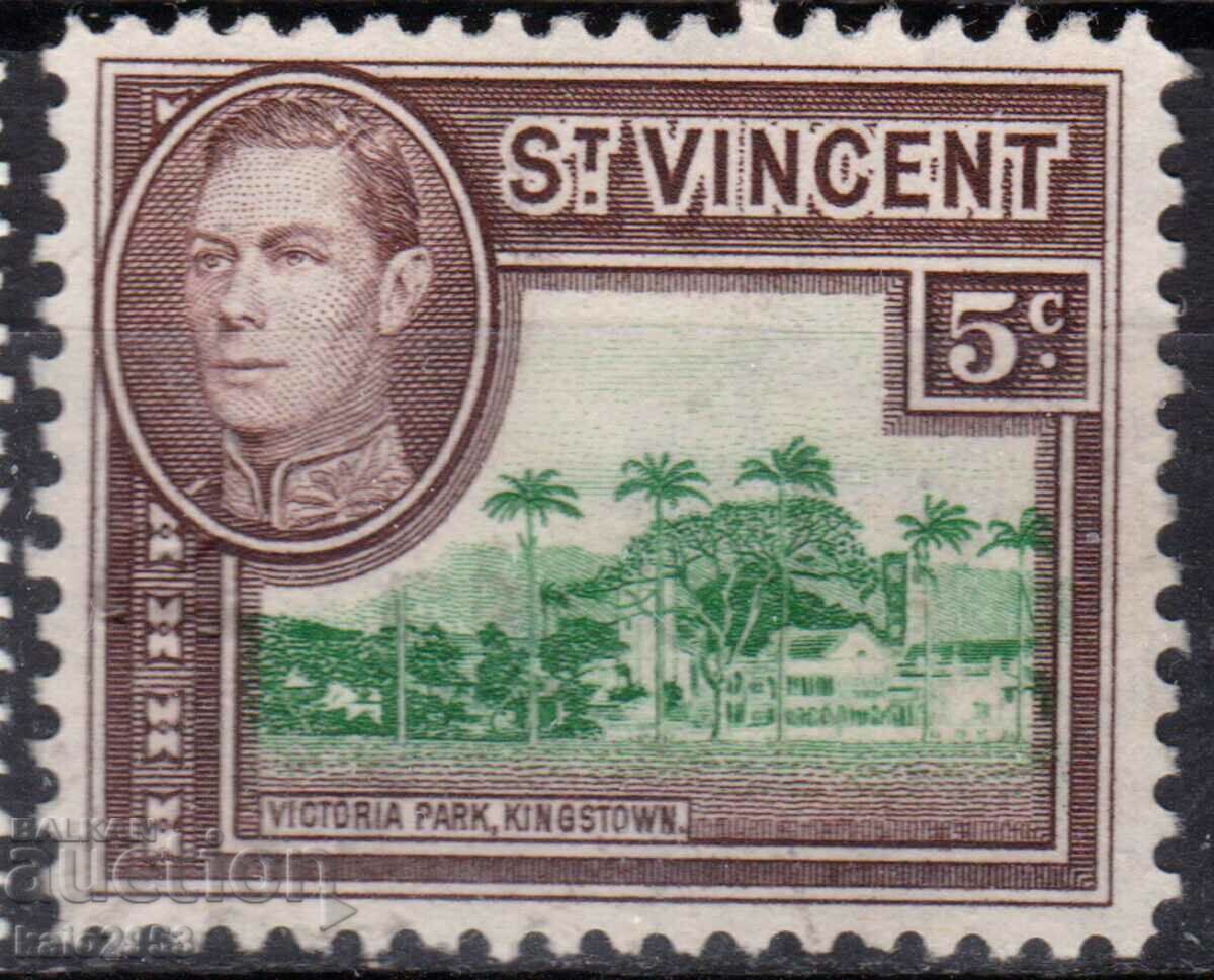 France/St.Vincent-1949-Regular-KGVIoval+natural motifs,MLH